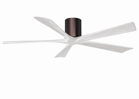 Irene-5H 60"Ceiling Fan Brushed Bronze low-noise fans for peaceful environments