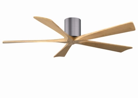 Irene-5H 60"Ceiling Fan Brushed Pewter energy-efficient medium fans with remote