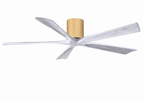 Irene-5H 60"Ceiling Fan Light Maple modern electric fans for minimalist decor