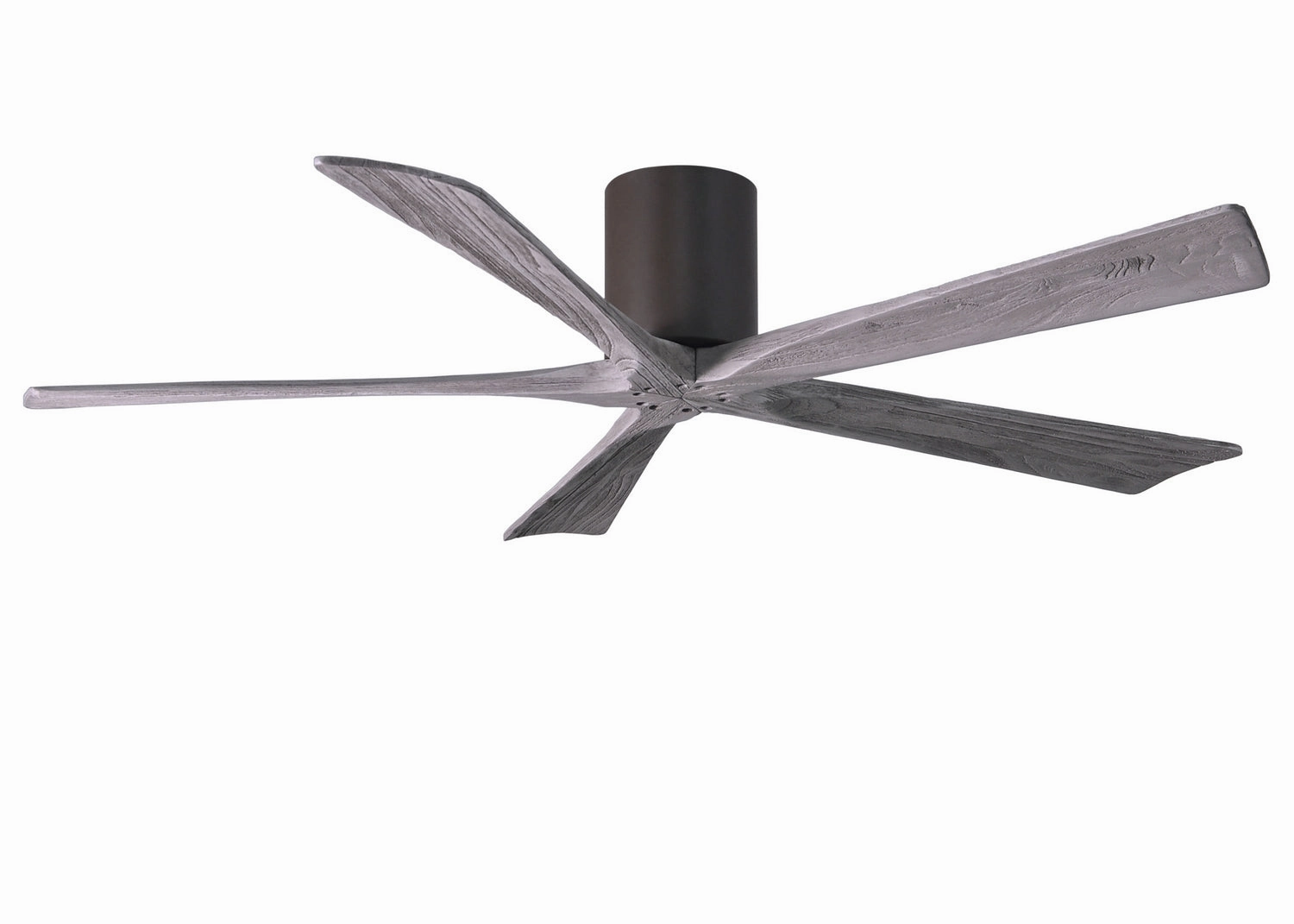 Irene-5H 60"Ceiling Fan Textured Bronze quiet and compact hugger fans