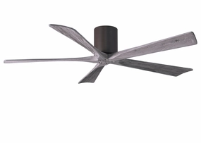 Irene-5H 60"Ceiling Fan Textured Bronze quiet and compact hugger fans