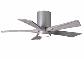 Irene-5HLK 42"Ceiling Fan Brushed Nickel lightweight fans for moving around easily