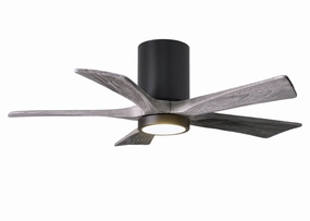 Irene-5HLK 42"Ceiling Fan Matte Black quiet small fans for desk or nightstand
