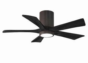 Irene-5HLK 42"Ceiling Fan Textured Bronze quiet small fans for desk or nightstand
