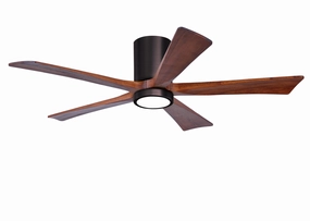 Irene-5HLK 52"Ceiling Fan Brushed Bronze space-saving huggers with modern style
