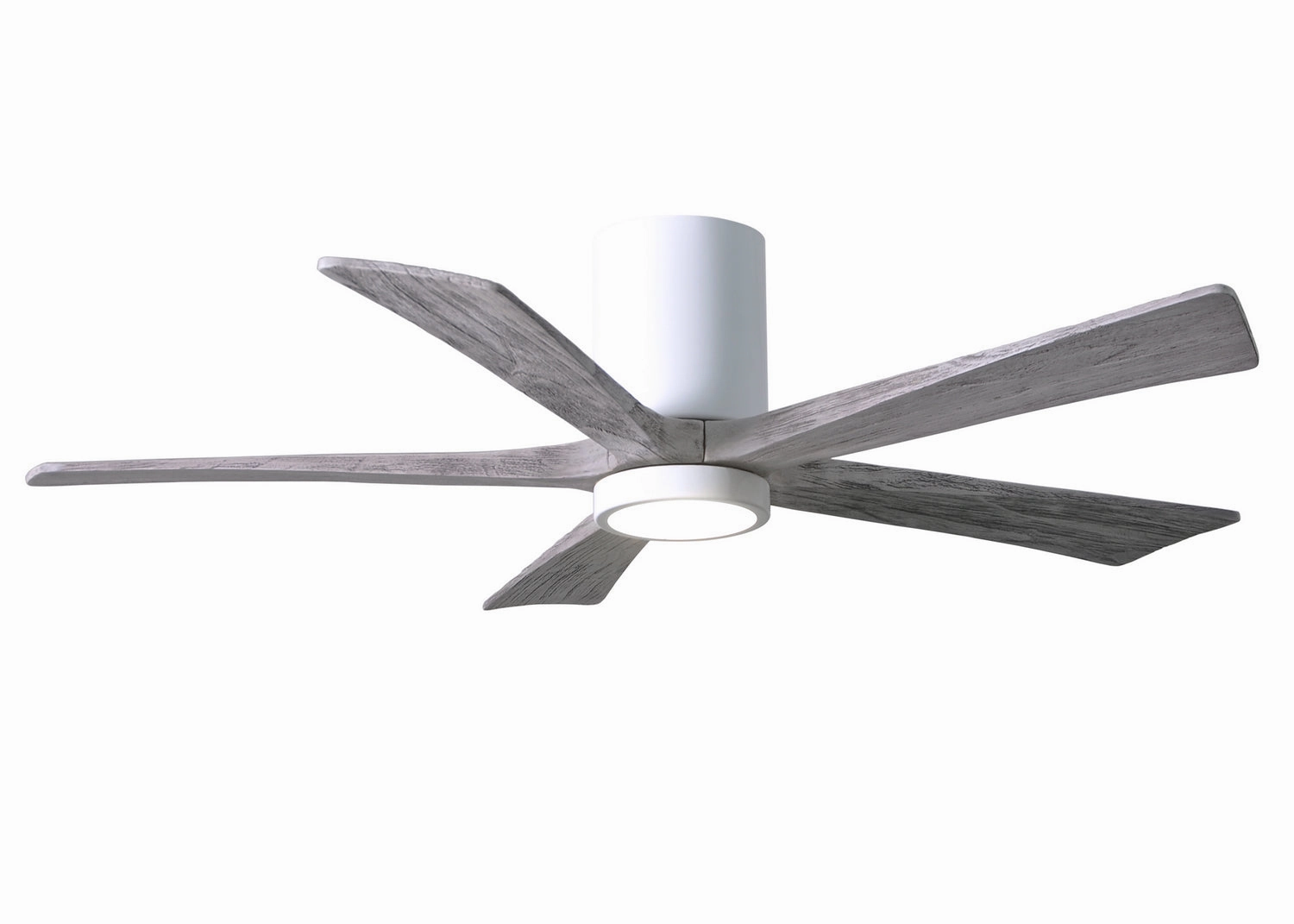 Irene-5HLK 52"Ceiling Fan Gloss White quiet and compact hugger fans