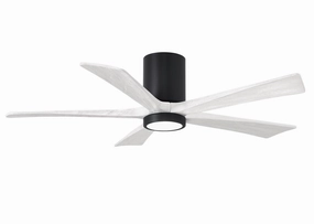 Irene-5HLK 52"Ceiling Fan Matte Black stylish medium fans for contemporary homes