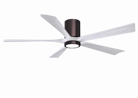 Irene-5HLK 60"Ceiling Fan Brushed Bronze oscillating medium fans with strong airflow