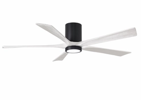 Irene-5HLK 60"Ceiling Fan Matte Black quiet and compact hugger fans