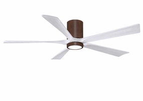 Irene-5HLK 60"Ceiling Fan Walnut stylish medium fans for contemporary homes