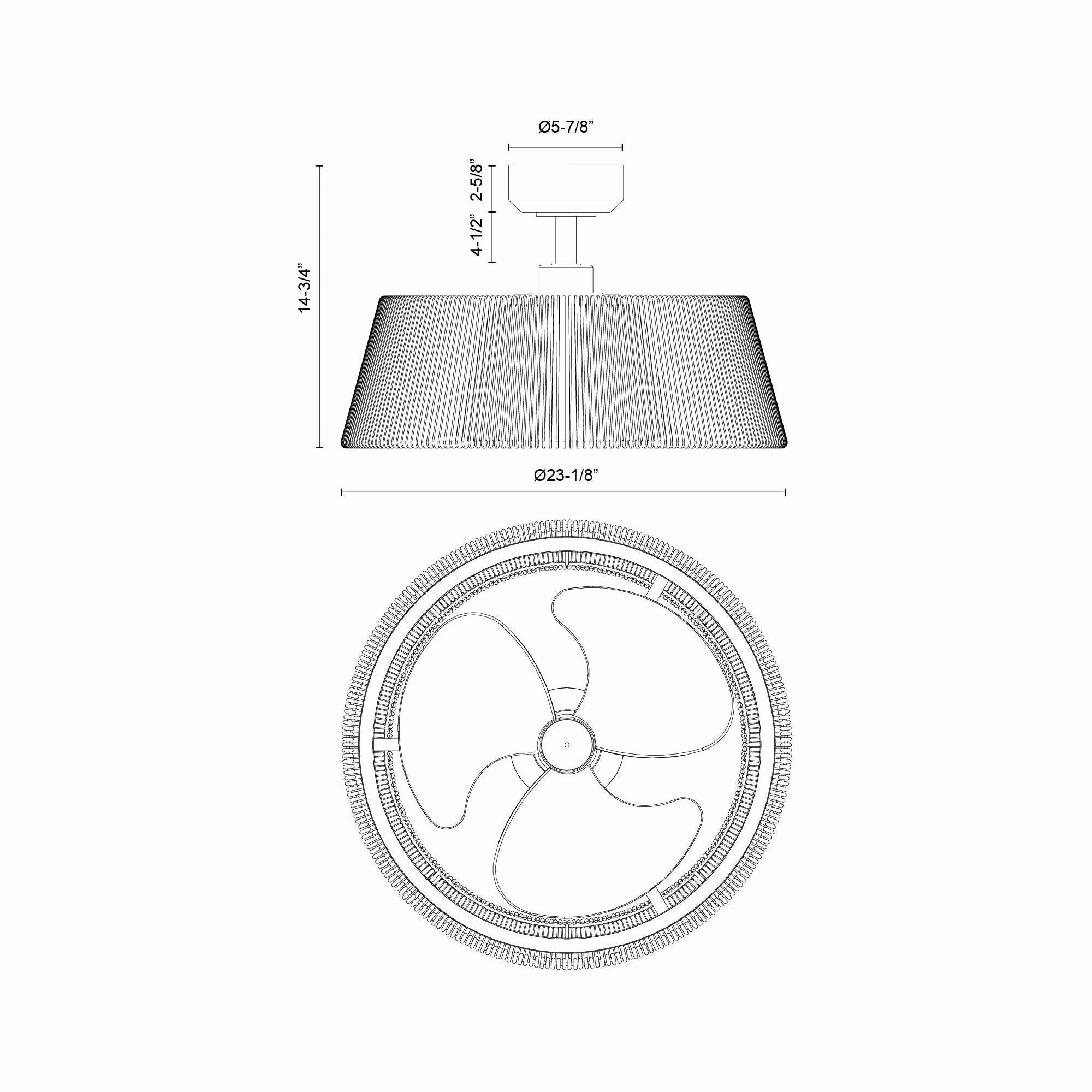 Isla 24" LED Ceiling Fan