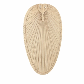 Islander DC Blade Set of 5 Natural lightweight fans for moving around easily