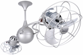 Italo Ventania 53"Ceiling Fan Brushed Nickel mini handheld fan for personal travel use