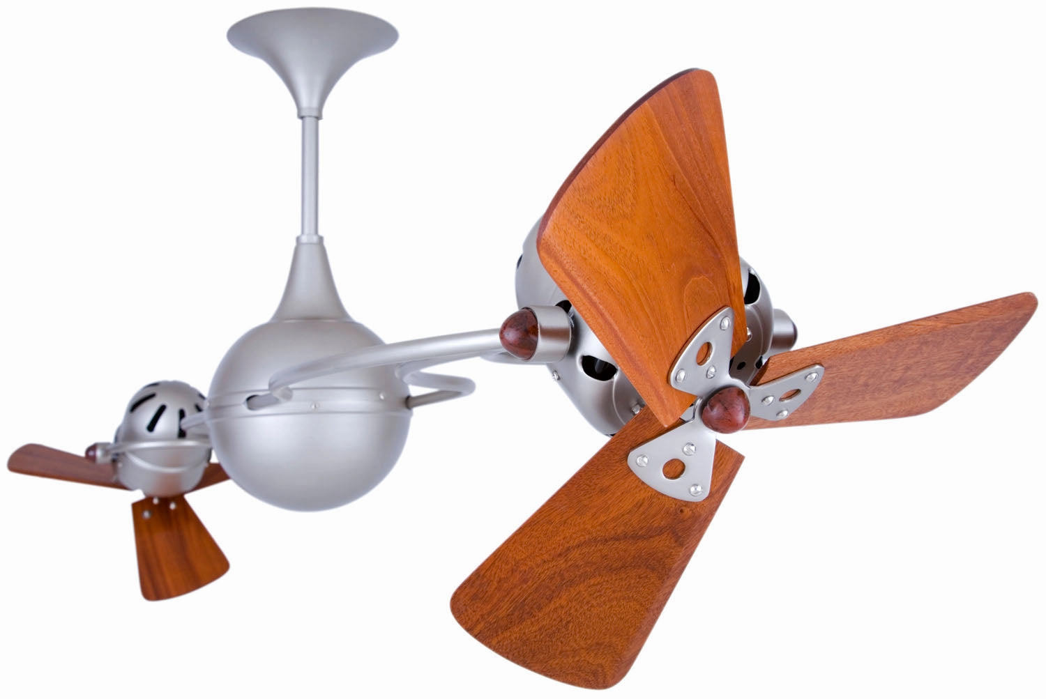 Italo Ventania 53"Ceiling Fan Brushed Nickel versatile medium fans for any space
