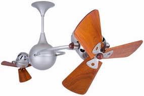 Italo Ventania 53"Ceiling Fan Brushed Nickel compact electric fans for small spaces