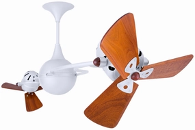 Italo Ventania 53"Ceiling Fan Gloss White lightweight fans for moving around easily