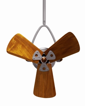 Jarold Direcional 16"Ceiling Fan Brushed Nickel small electric fans for personal cooling