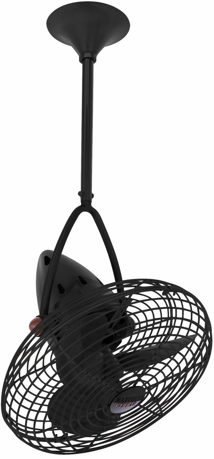 Jarold Direcional 16"Ceiling Fan Matte Black