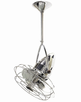 Jarold Direcional 16"Ceiling Fan Polished Chrome compact electric fans for small spaces