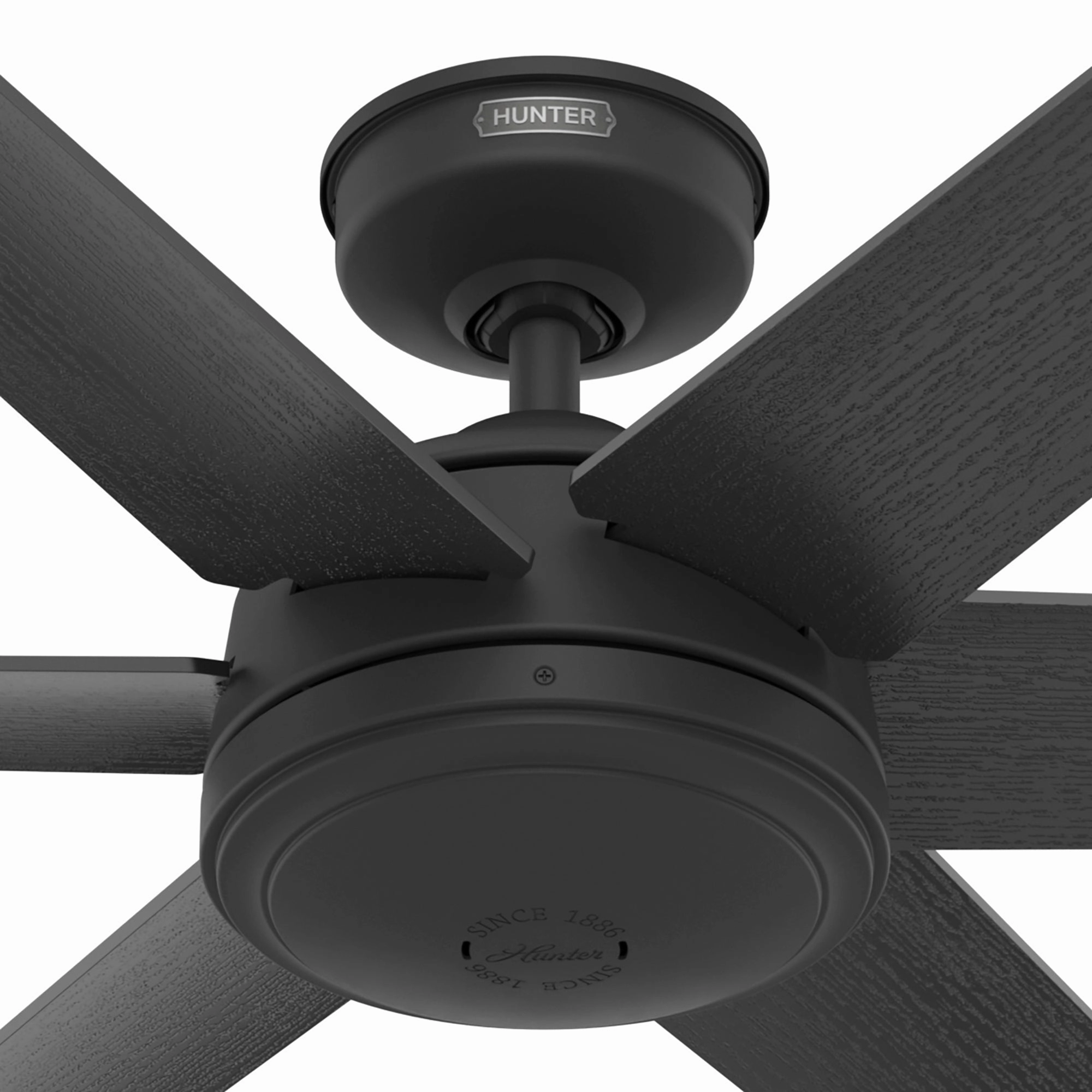 Jetty 52"Ceiling Fan Matte Black