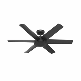 Jetty 52"Ceiling Fan Matte Black adjustable fans for targeted cooling