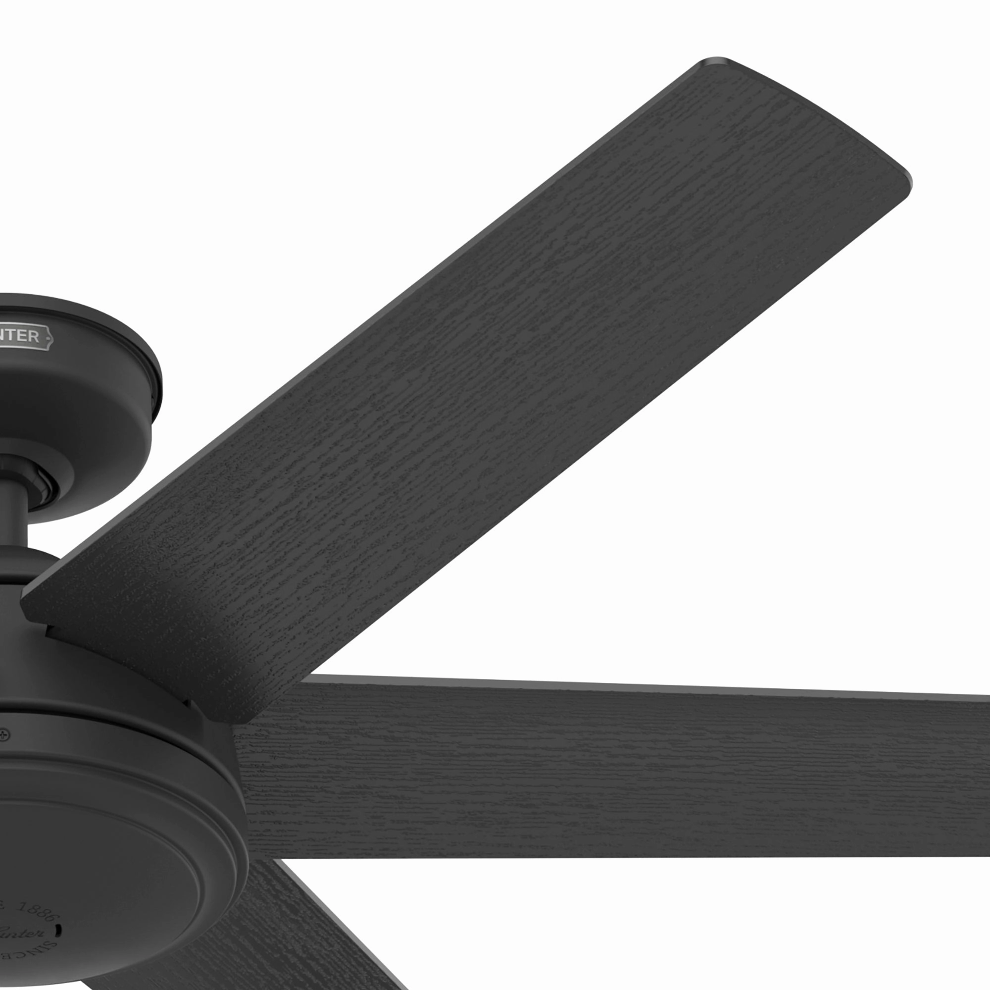 Jetty 52"Ceiling Fan Matte Black