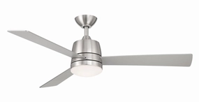 Joplin Ceiling Fan Nickel high-speed electric fans for better airflow