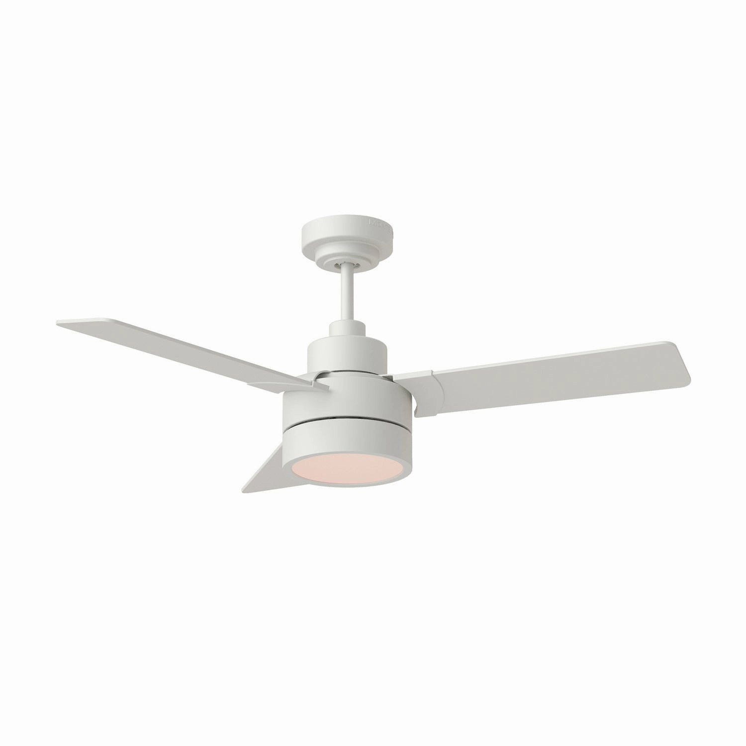 Jovie 44" Ceiling Fan Matte White best small fans for home and travel