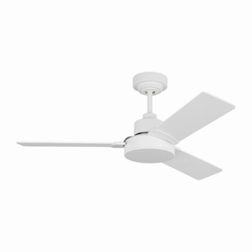 Jovie 44" Ceiling Fan Matte White best small fans for home and travel