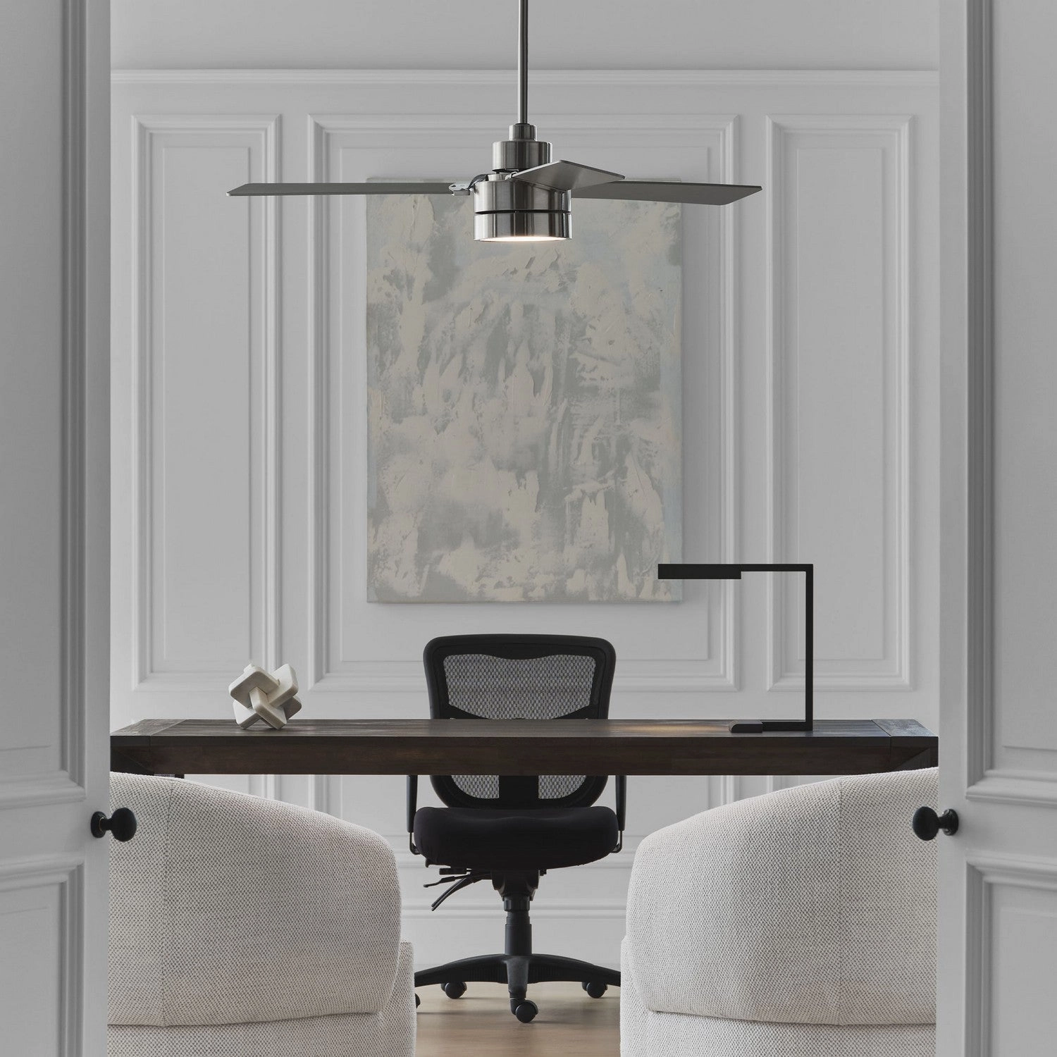 Jovie 52" Ceiling Fan Brushed Steel