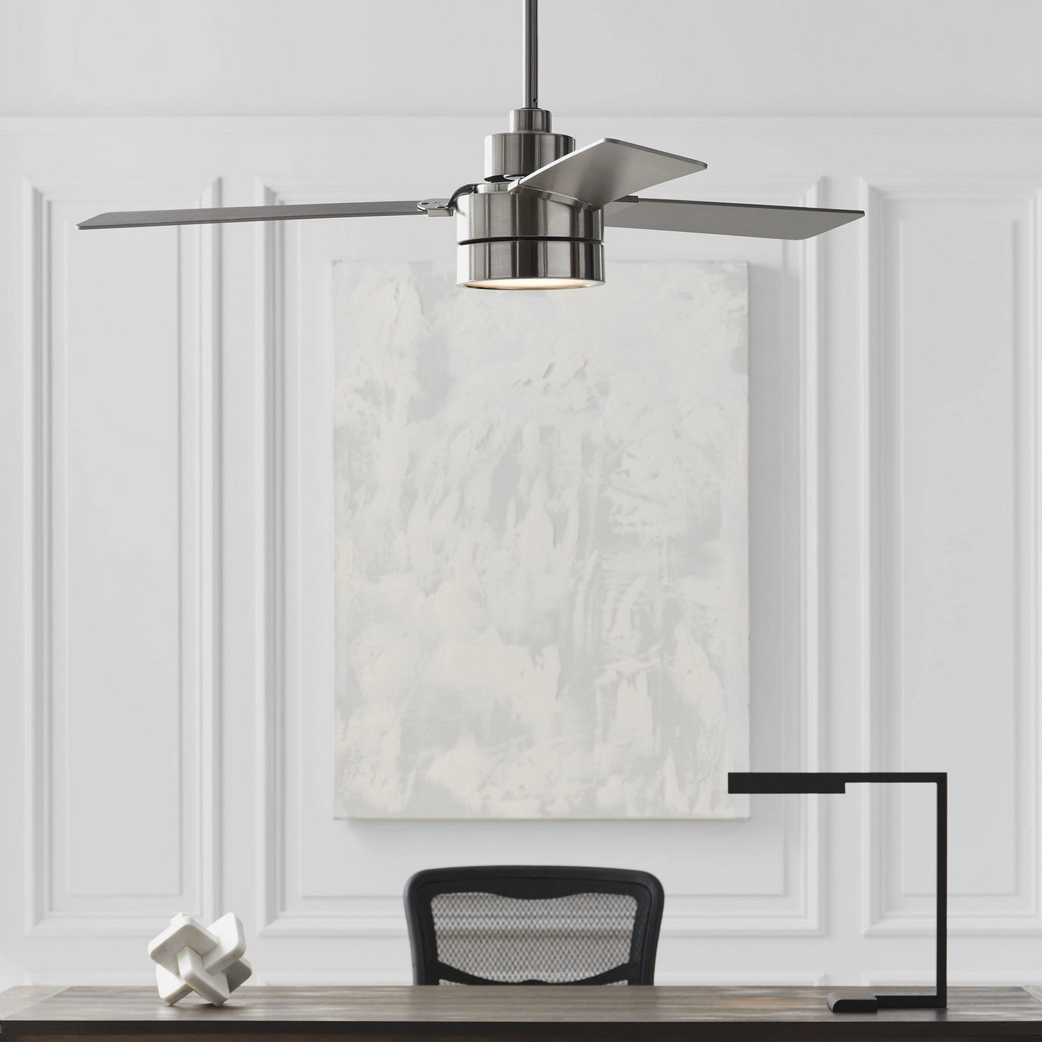 Jovie 52" Ceiling Fan Brushed Steel