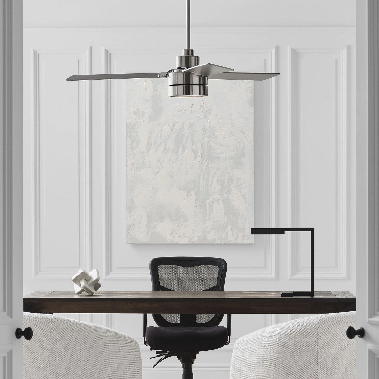 Jovie 52" Ceiling Fan Brushed Steel