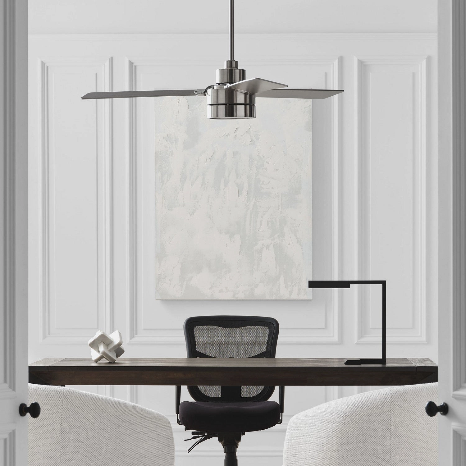 Jovie 52" Ceiling Fan Brushed Steel