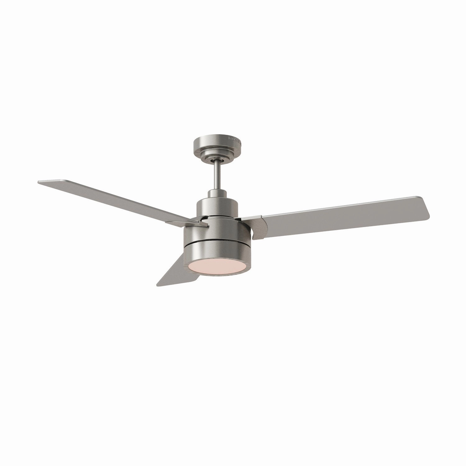 Jovie 52" Ceiling Fan Brushed Steel stylish medium fans for contemporary homes