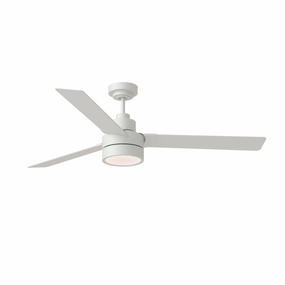 Jovie 58" Ceiling Fan Matte White affordable cooling fans for summer
