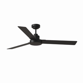 Jovie 58" Ceiling Fan Midnight Black outdoor exterior fans for patio cooling