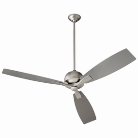 Juno 60"Ceiling Fan Satin Nickel energy-efficient fans for everyday cooling
