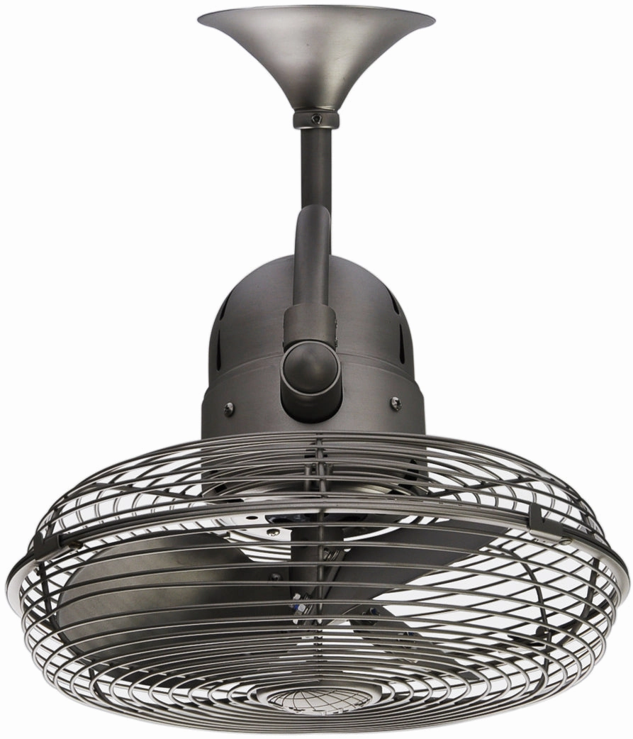 Kaye 13"Wall Fan Brushed Nickel