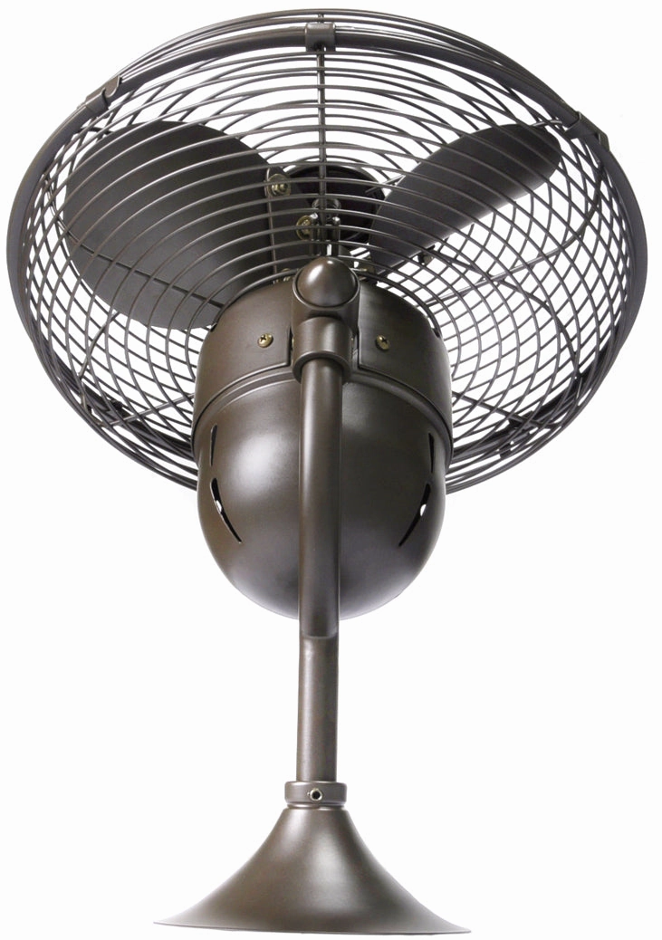 Kaye 13"Wall Fan Textured Bronze