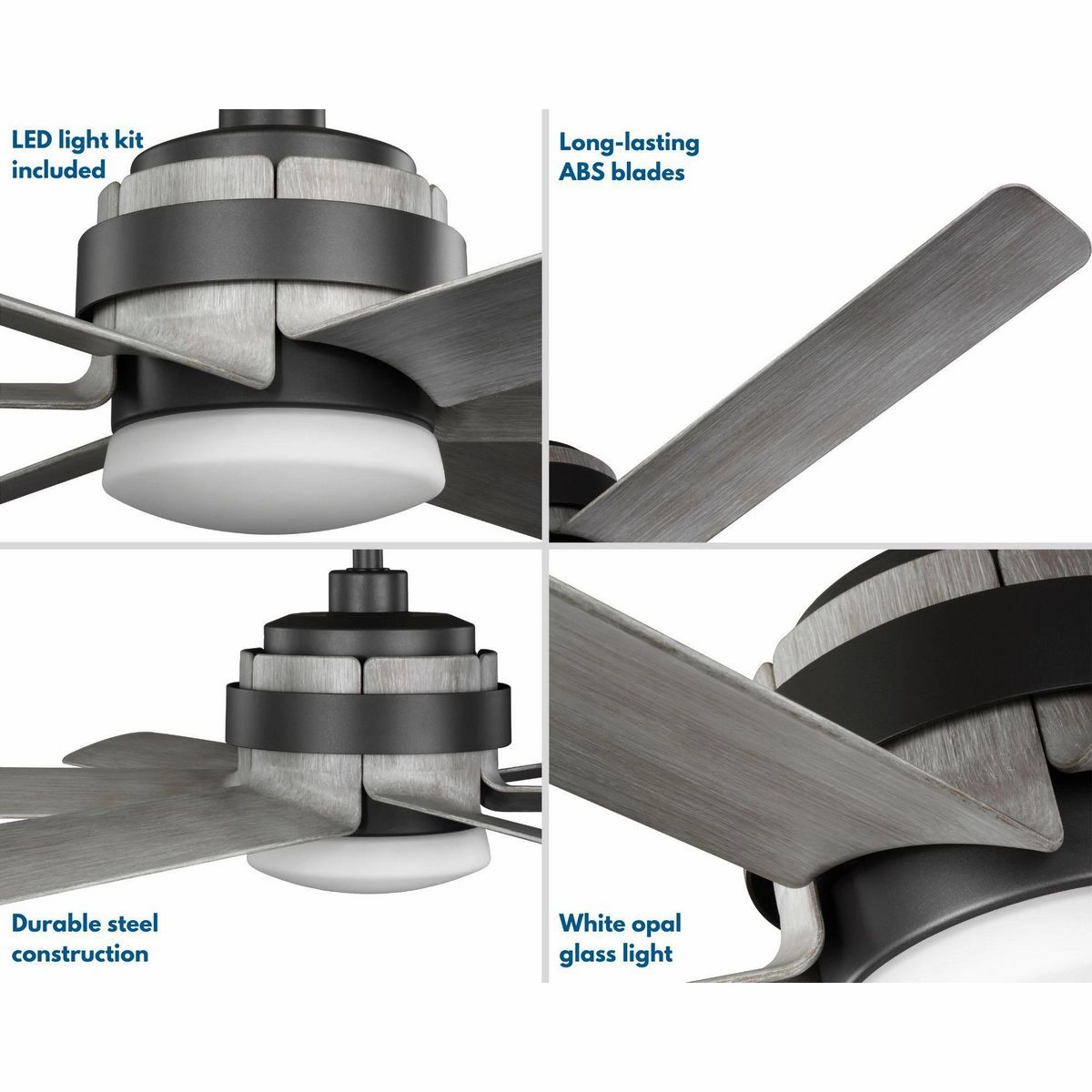 Kaysville 56"Ceiling Fan Graphite