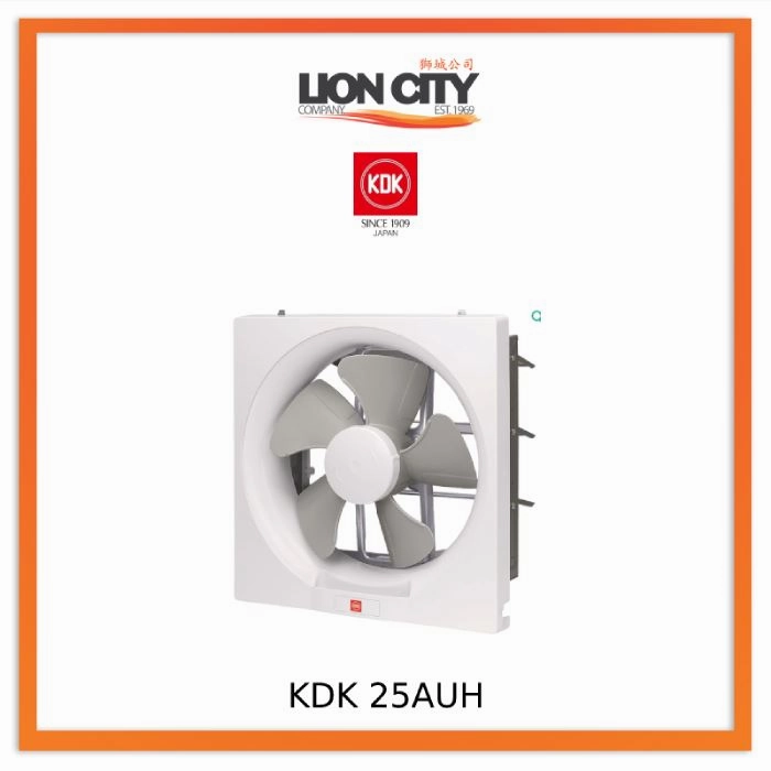 KDK 25AUH Wall Mount Ventilating Fan standard all-purpose electric cooling fans