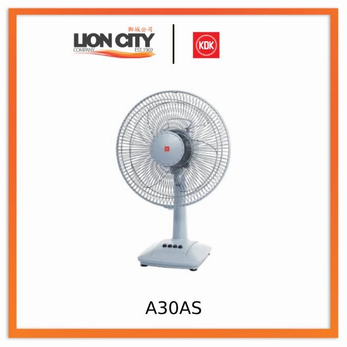 KDK A30AS 12" (30cm) Table Fan (Pre-order)- Silver Blue / Silver Gray