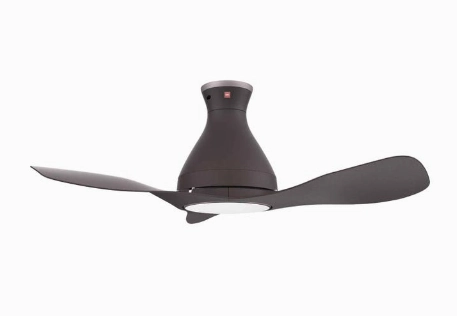 KDK F40GP Brown/White 40" DC Ceiling Fan with Remote & Wi-Fi Mobile App Control