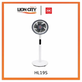 KDK HL19S DC Stand Fan 7.5" (19cm) standard all-purpose electric cooling fans