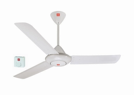 KDK M48SG White/Black Ceiling Fan