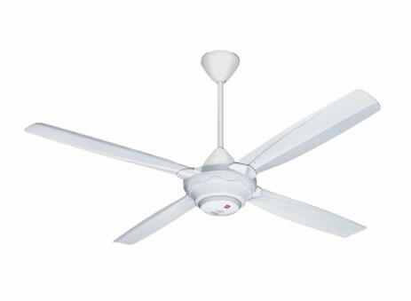 KDK M56SR White/Silver Ceiling Fan