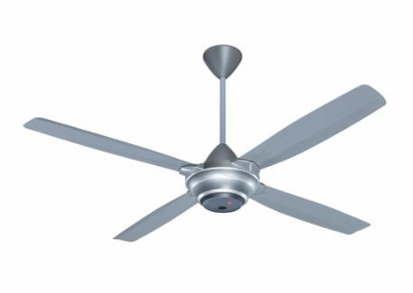 KDK M56SR White/Silver Ceiling Fan