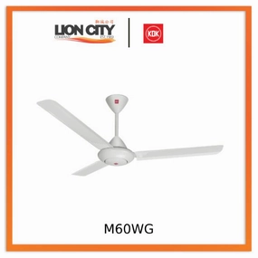 KDK M60WG Ceiling Fan -150cm standard all-purpose electric cooling fans