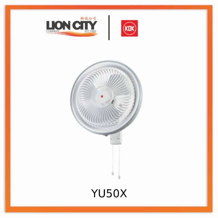 KDK YU50X white/Black Industrial Wall Fan 50cm (Pre-Order) standard all-purpose electric cooling fans