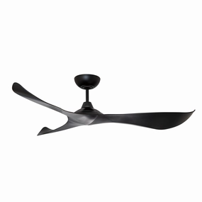 Keanu 56" Ceiling Fan Black outdoor exterior fans for patio cooling